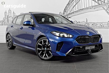Blue 2024 BMW 118I Hatchback M Sport