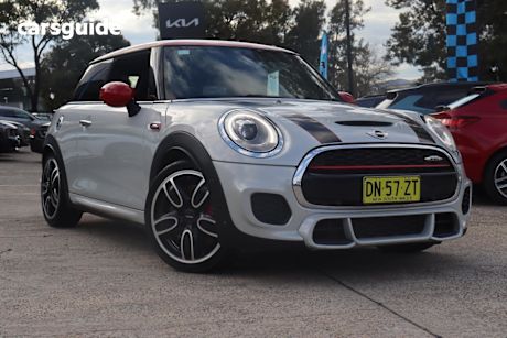 Silver 2016 Mini Cooper Hatchback JCW