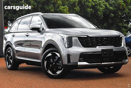 Grey 2025 Kia Sorento Wagon GT-Line HEV AWD