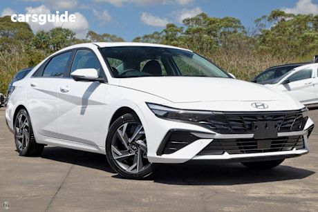 White 2024 Hyundai I30 Sedan PREMIUM F