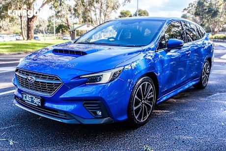 Blue 2022 Subaru WRX Wagon TS 4WD