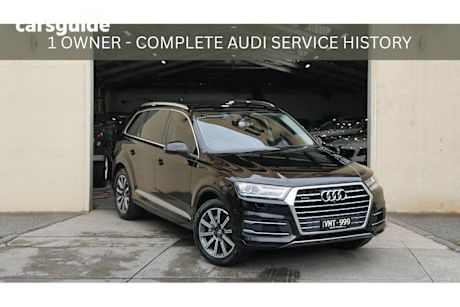 Black 2015 Audi Q7 SUV TDI 4WD
