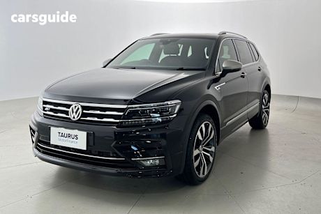 Black 2020 Volkswagen Tiguan Wagon Allspace 162 TSI Highline