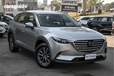Silver 2019 Mazda CX-9 Wagon Sport (fwd)