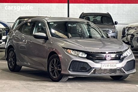 Silver 2018 Honda Civic Hatchback VTI