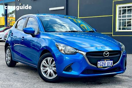 Blue 2015 Mazda 2 Hatchback NEO