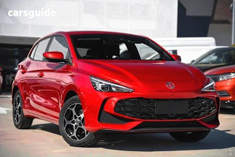 Red 2025 MG MG3 Hatch ESSENCE F