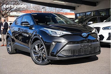 Black 2023 Toyota C-HR SUV KOBA F