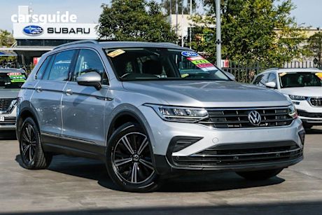 Silver 2022 Volkswagen Tiguan Wagon 110TSI Life