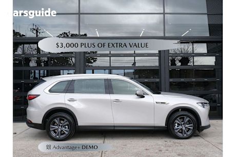 Beige 2025 Mazda CX-80 Wagon G40E Pure