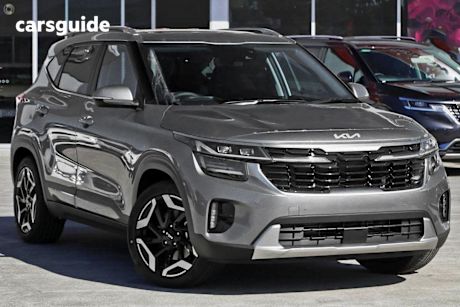 Grey 2025 Kia Seltos Wagon GT-Line (awd) (two-Tone)