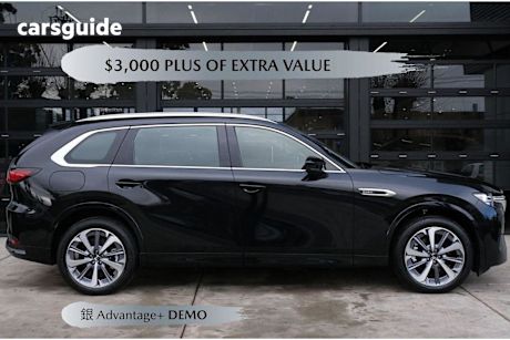 Black 2025 Mazda CX-80 Wagon P50E Azami