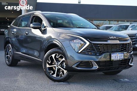 Grey 2024 Kia Sportage Wagon SX (fwd)
