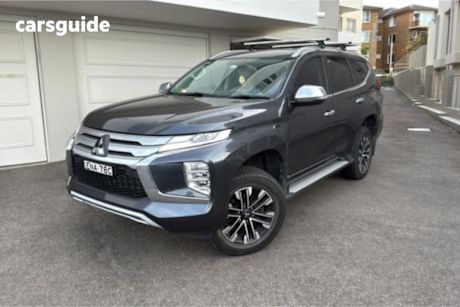 Grey 2021 Mitsubishi Pajero Sport Wagon GLS (4X4) 7 Seat