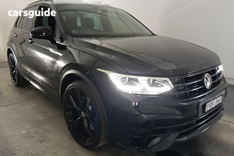Black 2021 Volkswagen Tiguan Wagon 235TSI R