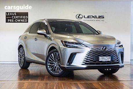 Grey 2023 Lexus RX SUV RX350H SPORTS LUXURY 4X4