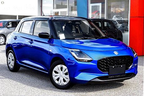 Blue 2024 Suzuki Swift Hatch HYBRID F