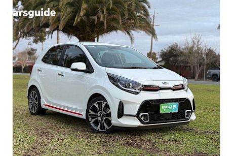 White 2020 Kia Picanto Hatchback GT-Line (pe)