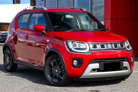 Red 2024 Suzuki Ignis SUV GLX F