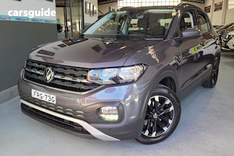 Grey 2023 Volkswagen T-Cross Wagon 85Tfsi Life
