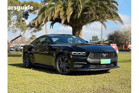 Black 2024 Ford Mustang Fastback Ecoboost