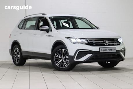 White 2024 Volkswagen Tiguan Wagon Allspace 110TSI Life