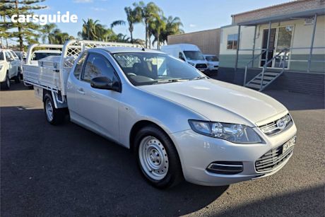 Silver 2012 Ford Falcon Cab Chassis (LPI)