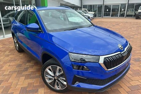 Blue 2023 Skoda Karoq Wagon Style 110TSI