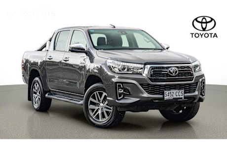 Grey 2019 Toyota Hilux Ute Tray SR5 4X4
