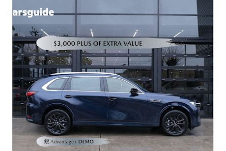 Blue 2024 Mazda CX-80 Wagon G40E GT