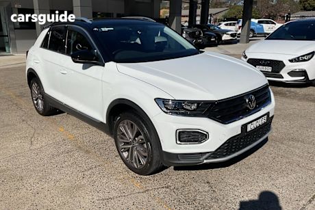 White 2021 Volkswagen T-ROC Wagon 110TSI