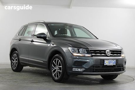 Grey 2016 Volkswagen Tiguan Wagon 110 TSI Comfortline