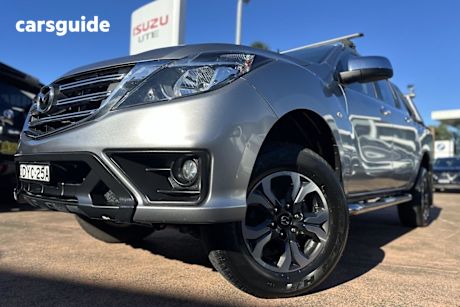 Silver 2018 Mazda BT-50 Dual Cab Utility XTR (4X2)