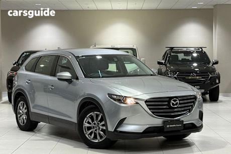 Silver 2017 Mazda CX-9 Wagon Touring (fwd)
