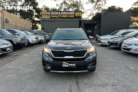 Grey 2020 Kia Seltos Wagon Sport (fwd)