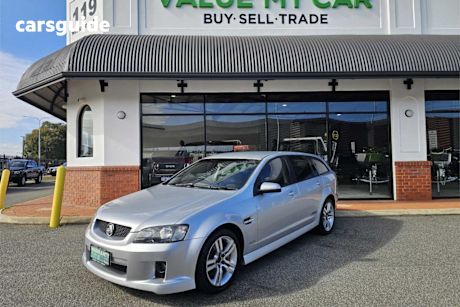 Silver 2010 Holden Commodore Sportswagon SS