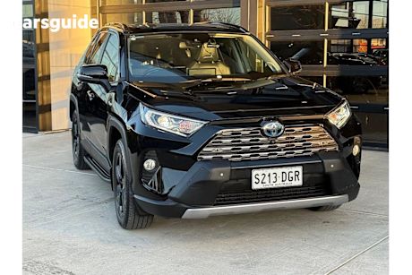 Black 2021 Toyota RAV4 Wagon Cruiser (awd) Hybrid
