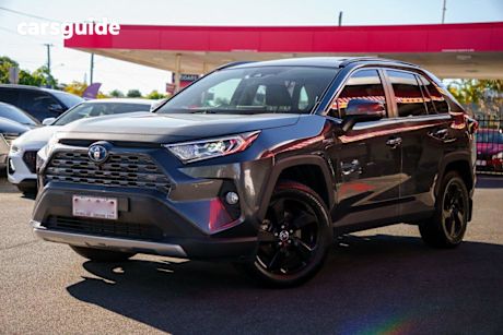 Grey 2021 Toyota RAV4 Wagon Cruiser (2WD) Hybrid