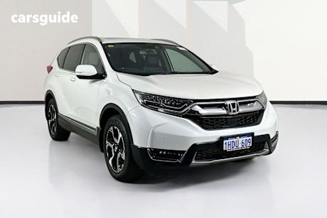 White 2019 Honda CR-V Wagon Vti-Lx (Awd)