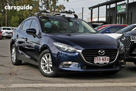 Blue 2016 Mazda 3 Sedan Touring