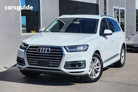 White 2016 Audi Q7 Wagon 3.0 TDI Quattro