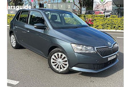 Grey 2019 Skoda Fabia Hatchback 81 TSI