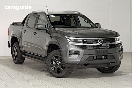 Grey 2025 Volkswagen Amarok Dual Cab Utility Panamericana TDI600 4Motion