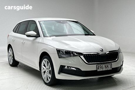 White 2023 Skoda Scala Hatch 85TSI AMBITION F