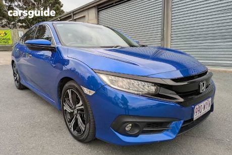 Blue 2016 Honda Civic Sedan RS