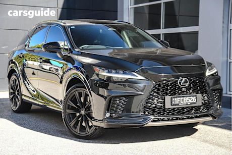 Black 2024 Lexus RX500H Wagon F Sport Performance Hybrid