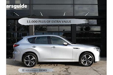 Silver 2025 Mazda CX-60 Wagon G40E Azami Hybrid