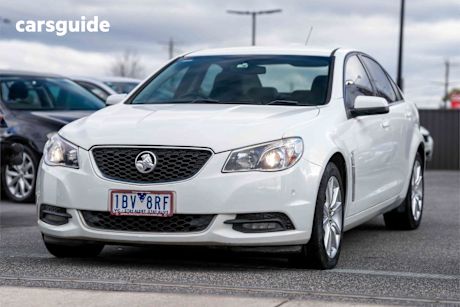 White 2013 Holden Commodore Sedan International