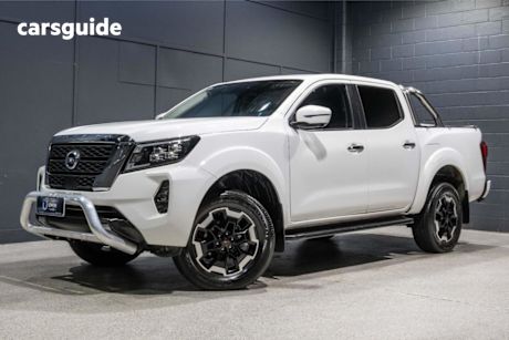 White 2021 Nissan Navara Dual Cab Pick-up ST-X (4X4) Cloth/NO Sunroof