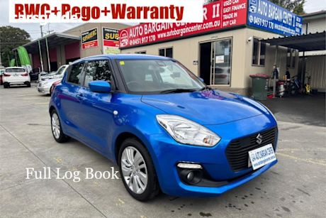Blue 2018 Suzuki Swift Hatchback GL Navigator (safety)